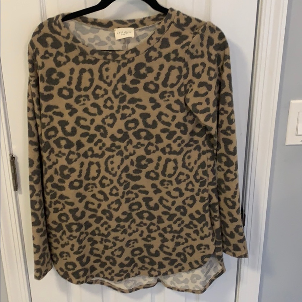 Leopard print loungewear